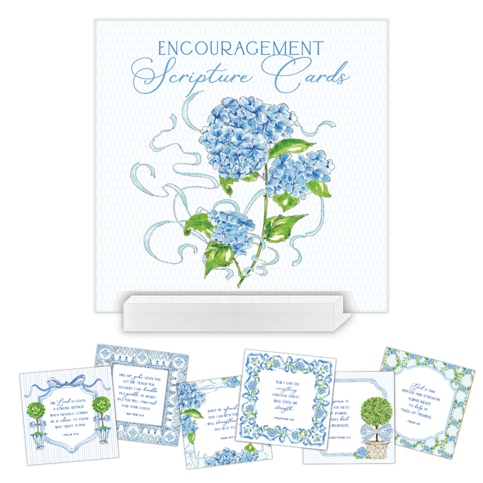 RB Scripture Cards with Acrylic Block Stand