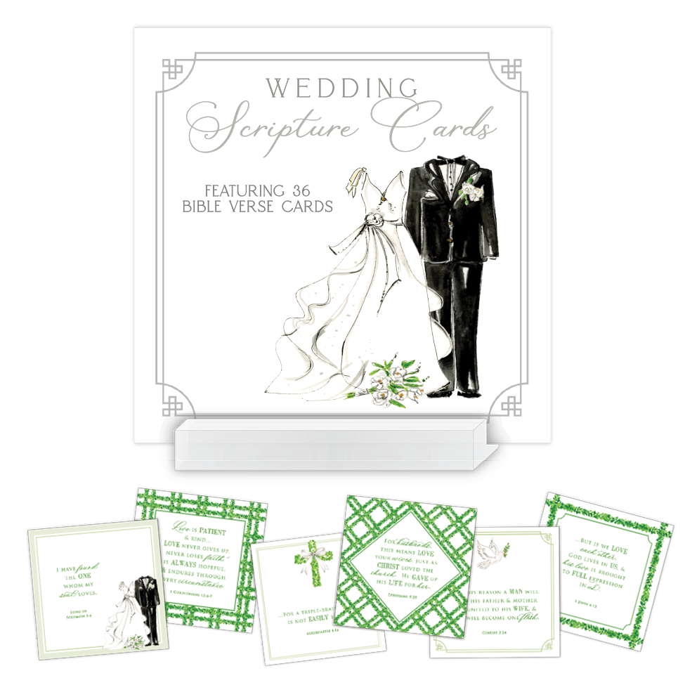 RB Scripture Cards with Acrylic Block Stand