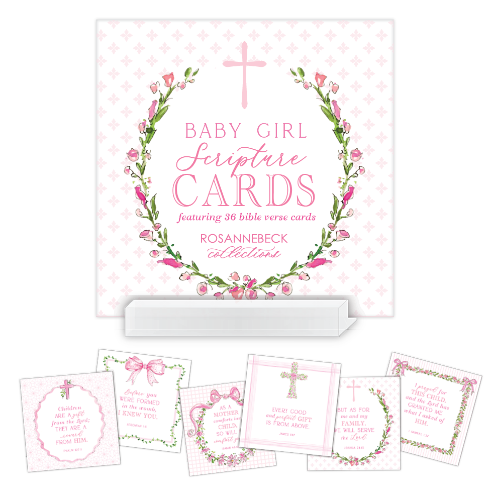 RB Scripture Cards with Acrylic Block Stand