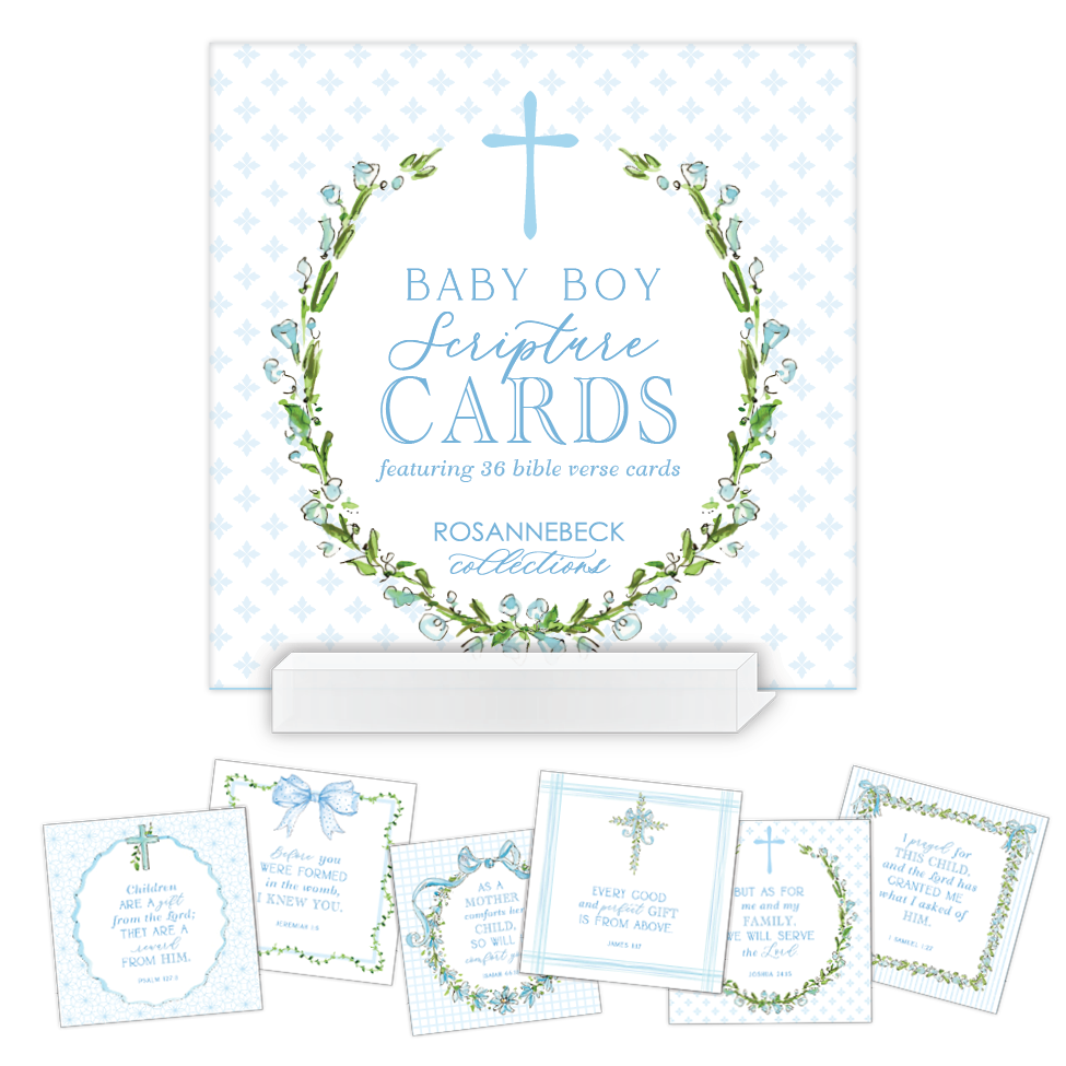 RB Scripture Cards with Acrylic Block Stand