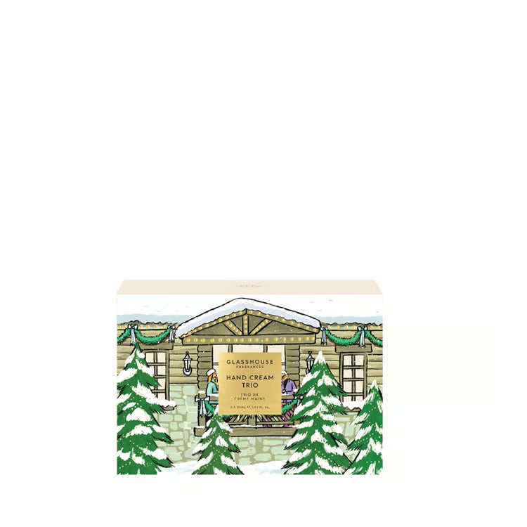 Hand Cream Trio Christmas - Glasshouse - Kyoto in Bloom