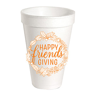 RB Holiday Styrofoam Cups