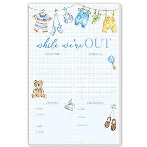 Rosanne Beck While We're Out Notes Large Notepad