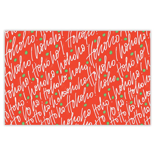 Paper Placemat - HoHoHo