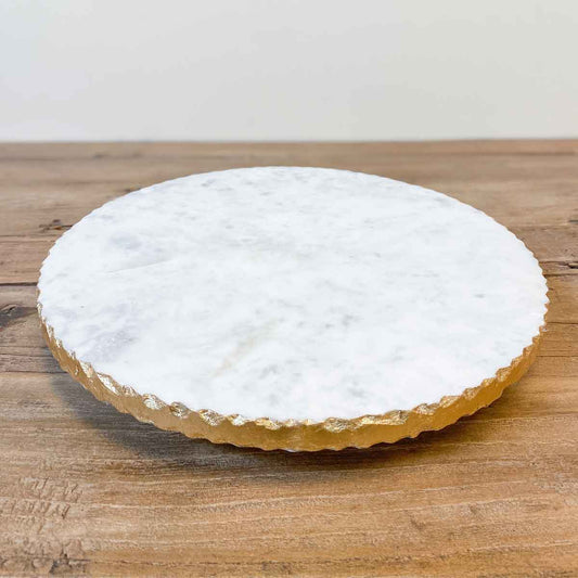 Marble Lazy Susan, 12"