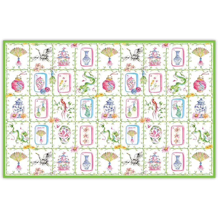 Paper Placemats by Rosanne Beck