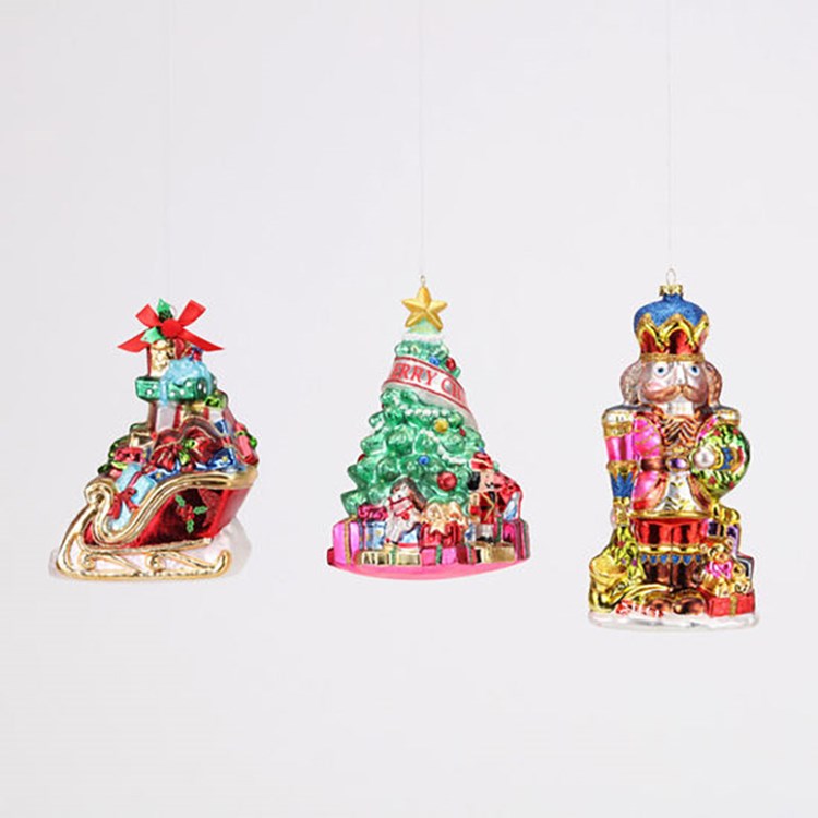 Colorful Christmas Ornaments