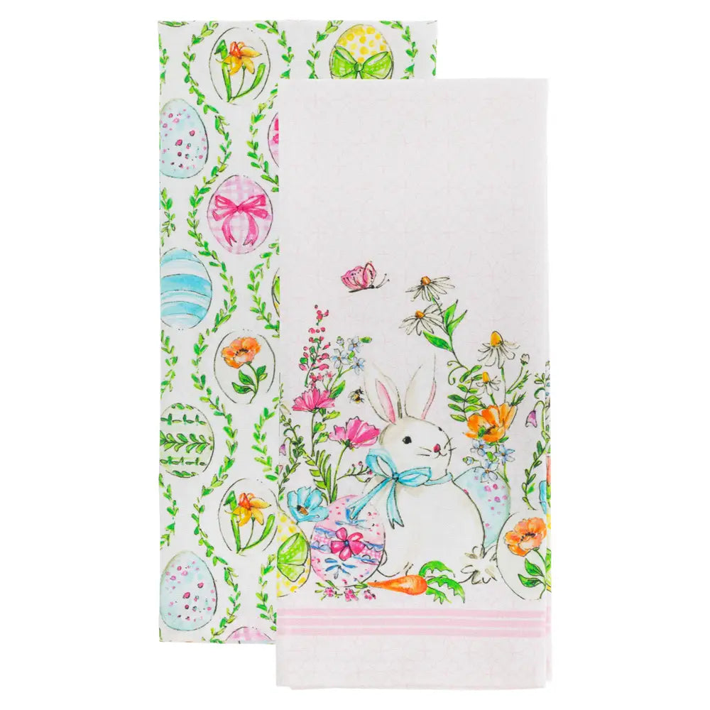 Cotton Tea Towels Set of 2 Rosanne Beck