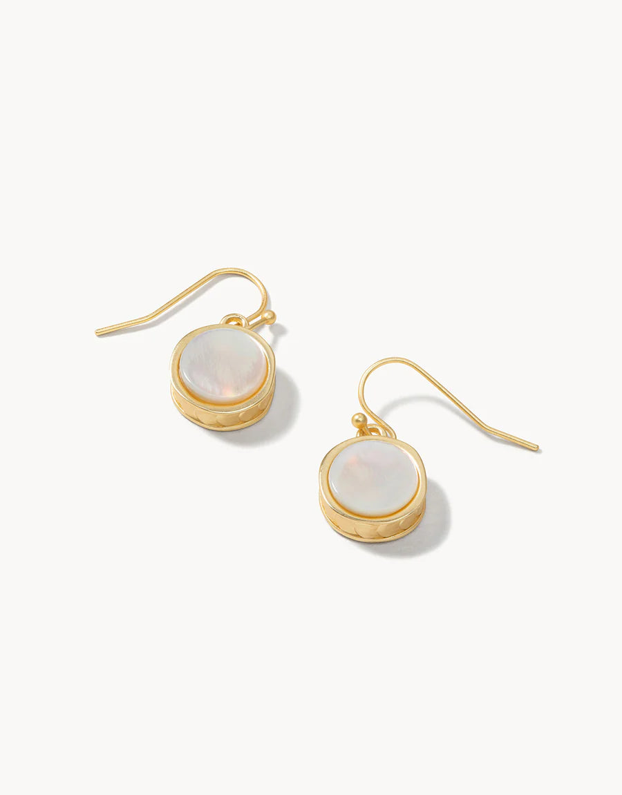 Naia Petite Earrings Pearlescent