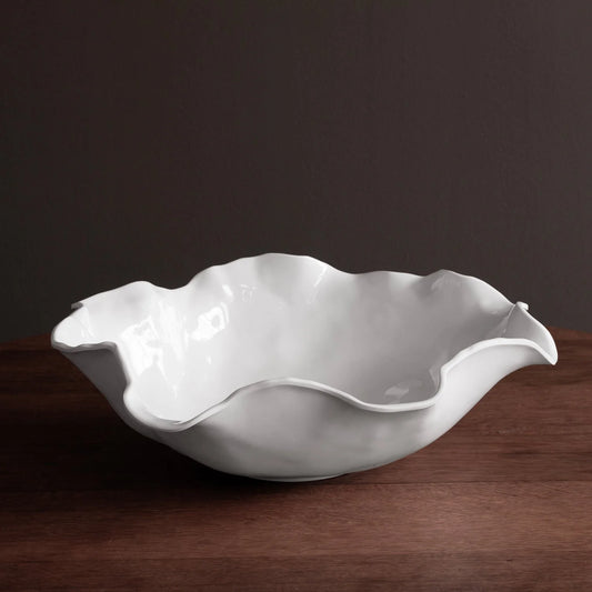BB VIDA Havana Extra Large Round Centerpiece (White)