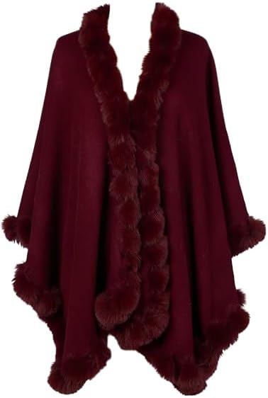 Faux Fur Trip Wrap