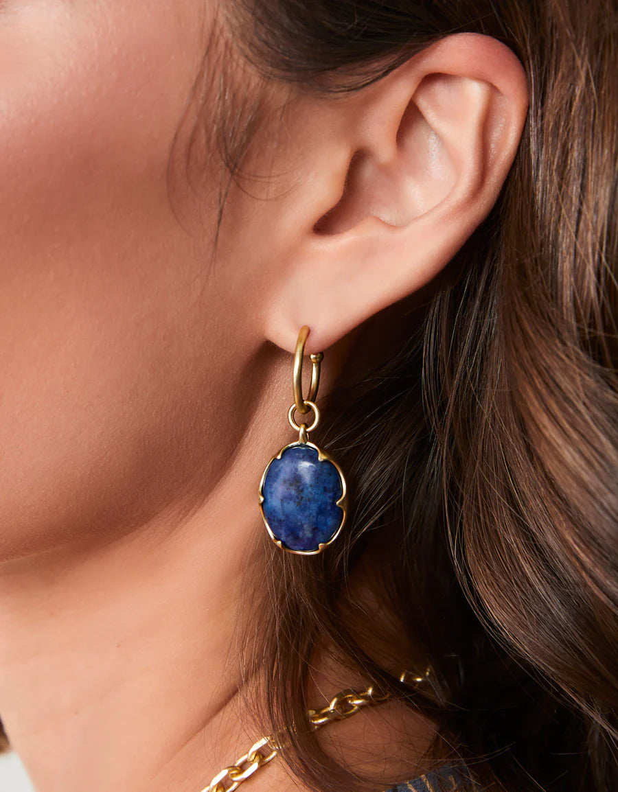 Coralie Earrings Blue