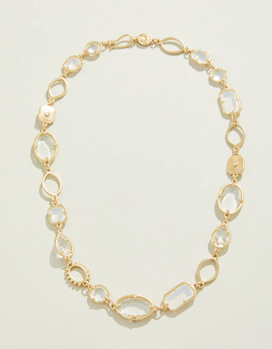 Lagoon Necklace Crystal