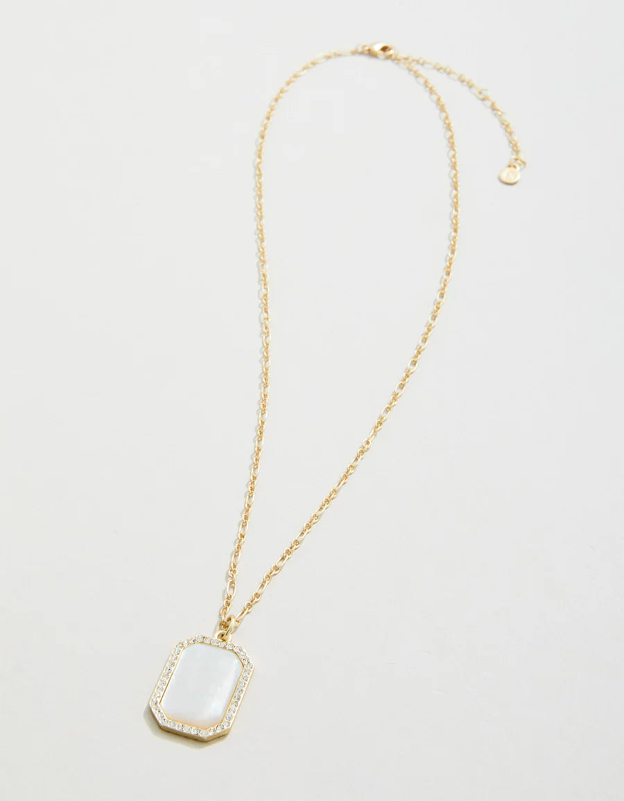Bascom Necklace 18" Mother-of-Pearl