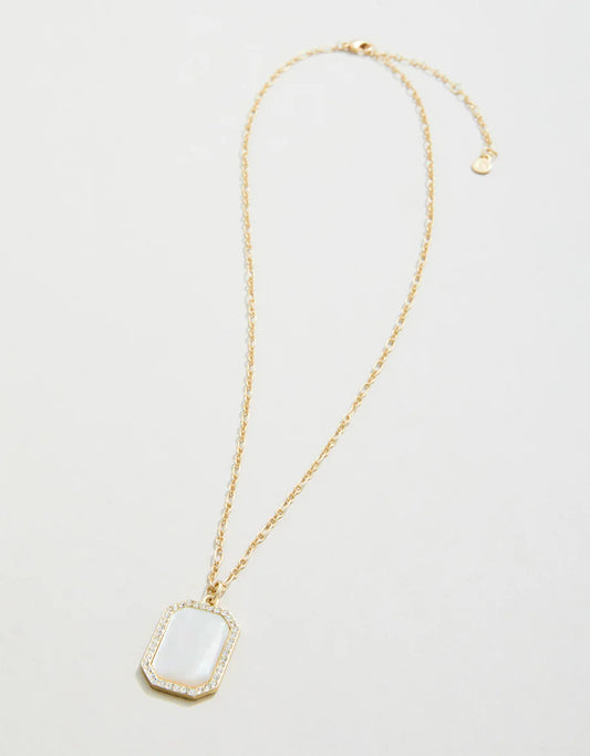 Bascom Necklace 18" Mother-of-Pearl