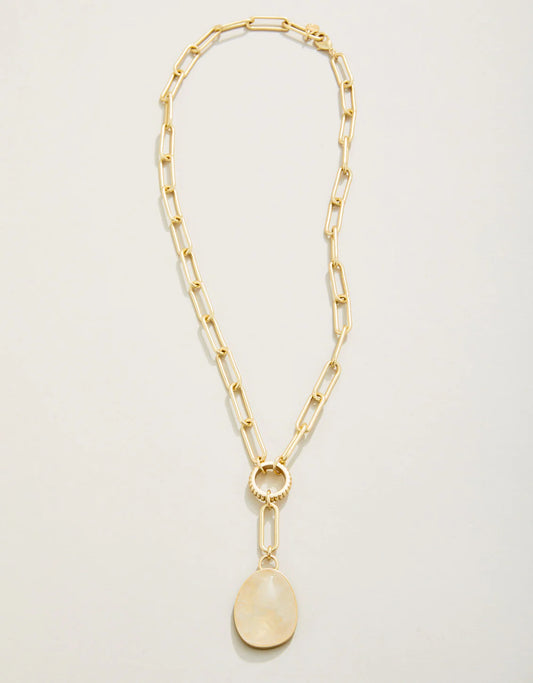 Glen Falls Necklace 17" Frosty Grey