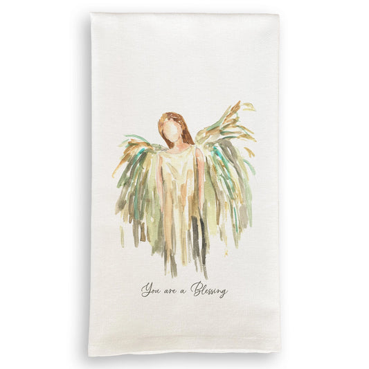 You are a Blessing Angel Dish Towel