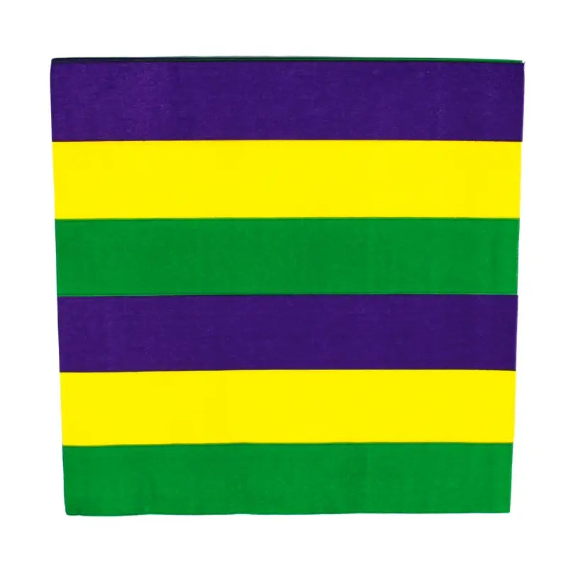 Mardi Gras Dinner Napkin - 16" X 16"