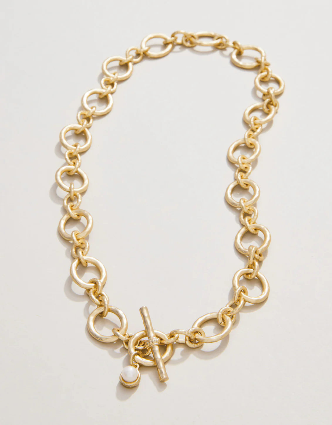 DeVaul Chain Toggle Necklace 18"