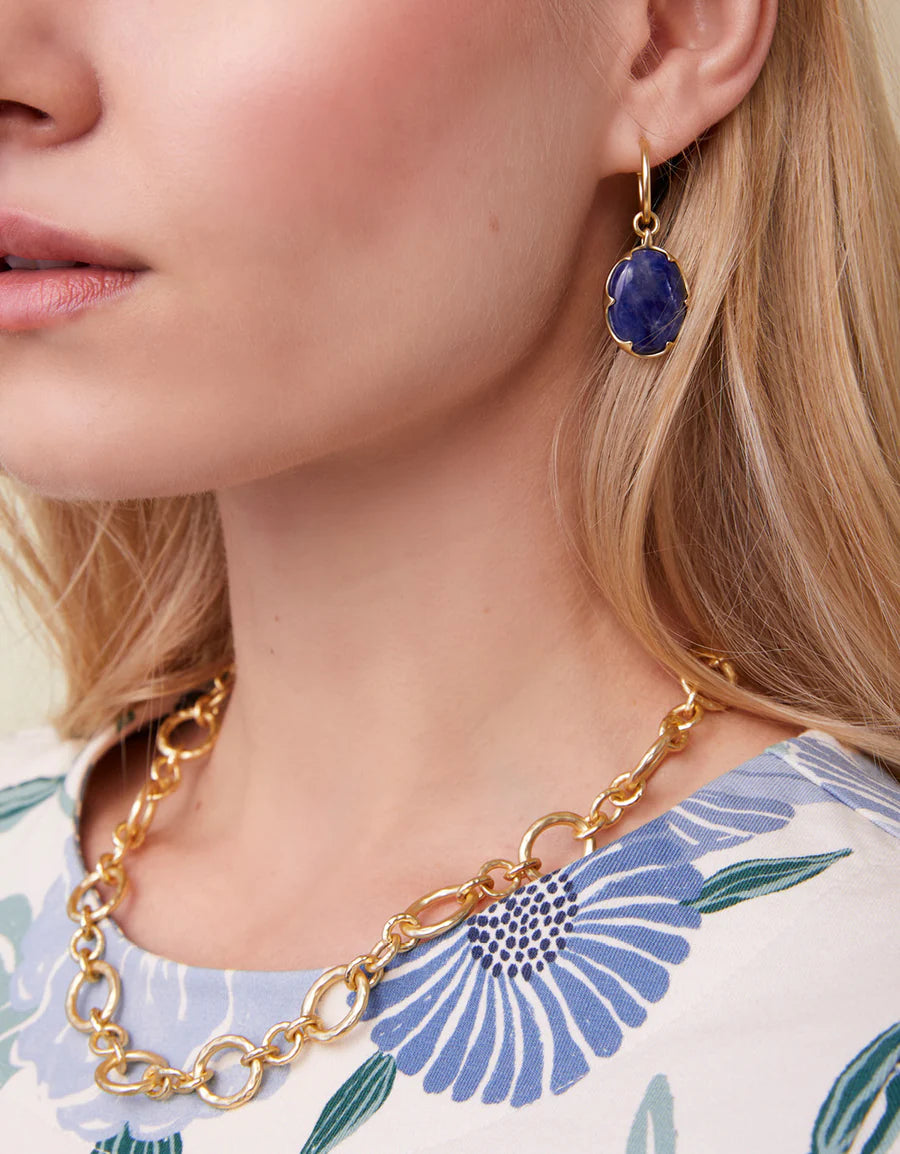 DeVaul Chain Toggle Necklace 18"