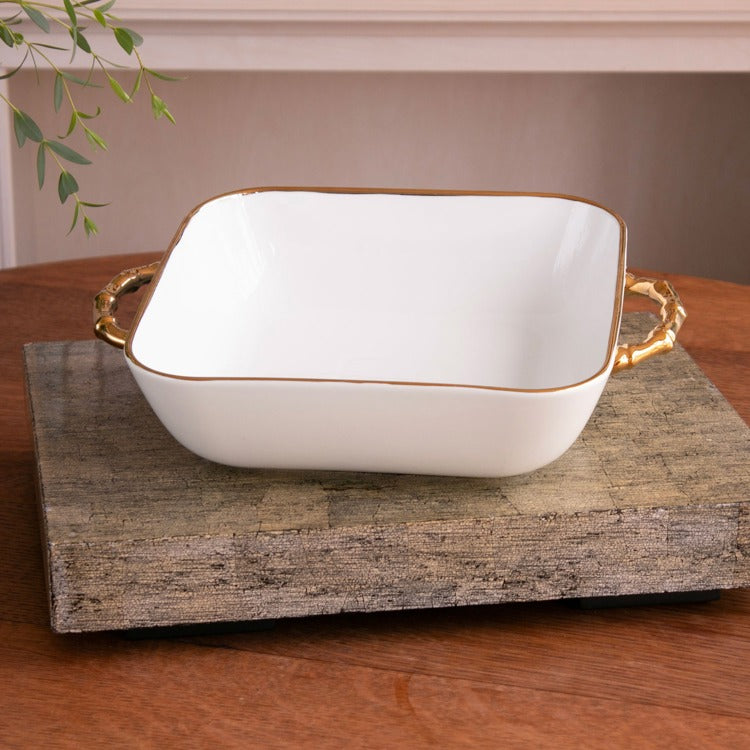 BB CERAMIC Bambu Square Casserole