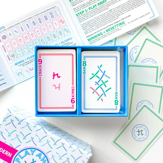 Play Away Mahjong - Modern Card Deck