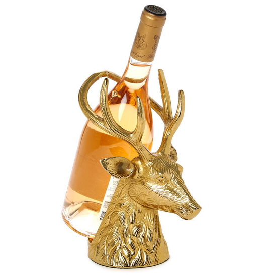 Gold Stag Bottle Holder