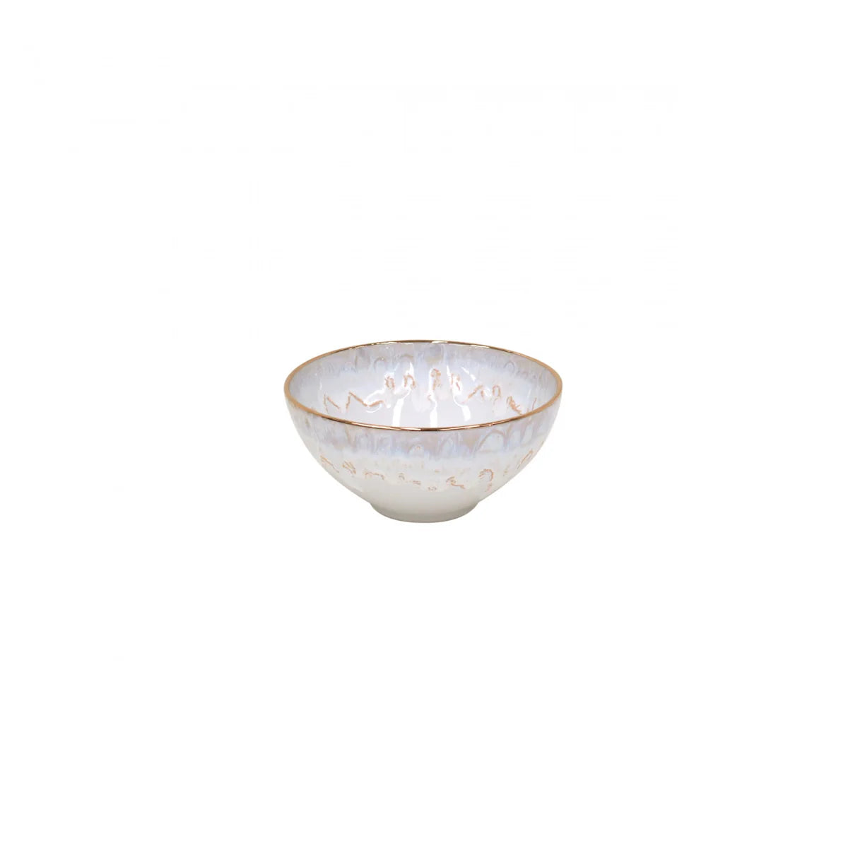 Casafina Soup/Cereal Bowl 6" - Taormina White with Gold