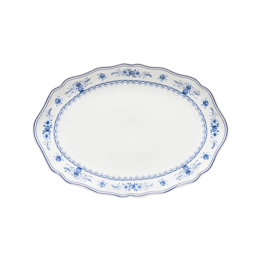 Casafina Oval Platter 13" Vila - Blue and White