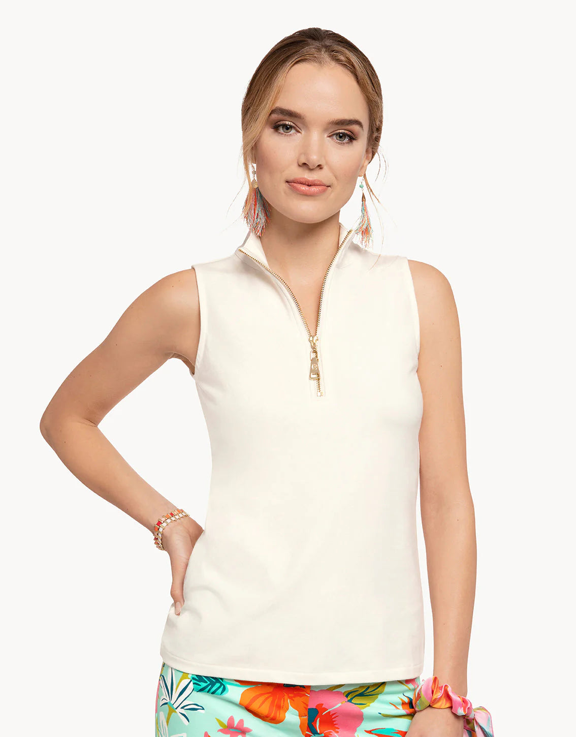 Serena Half-Zip Top