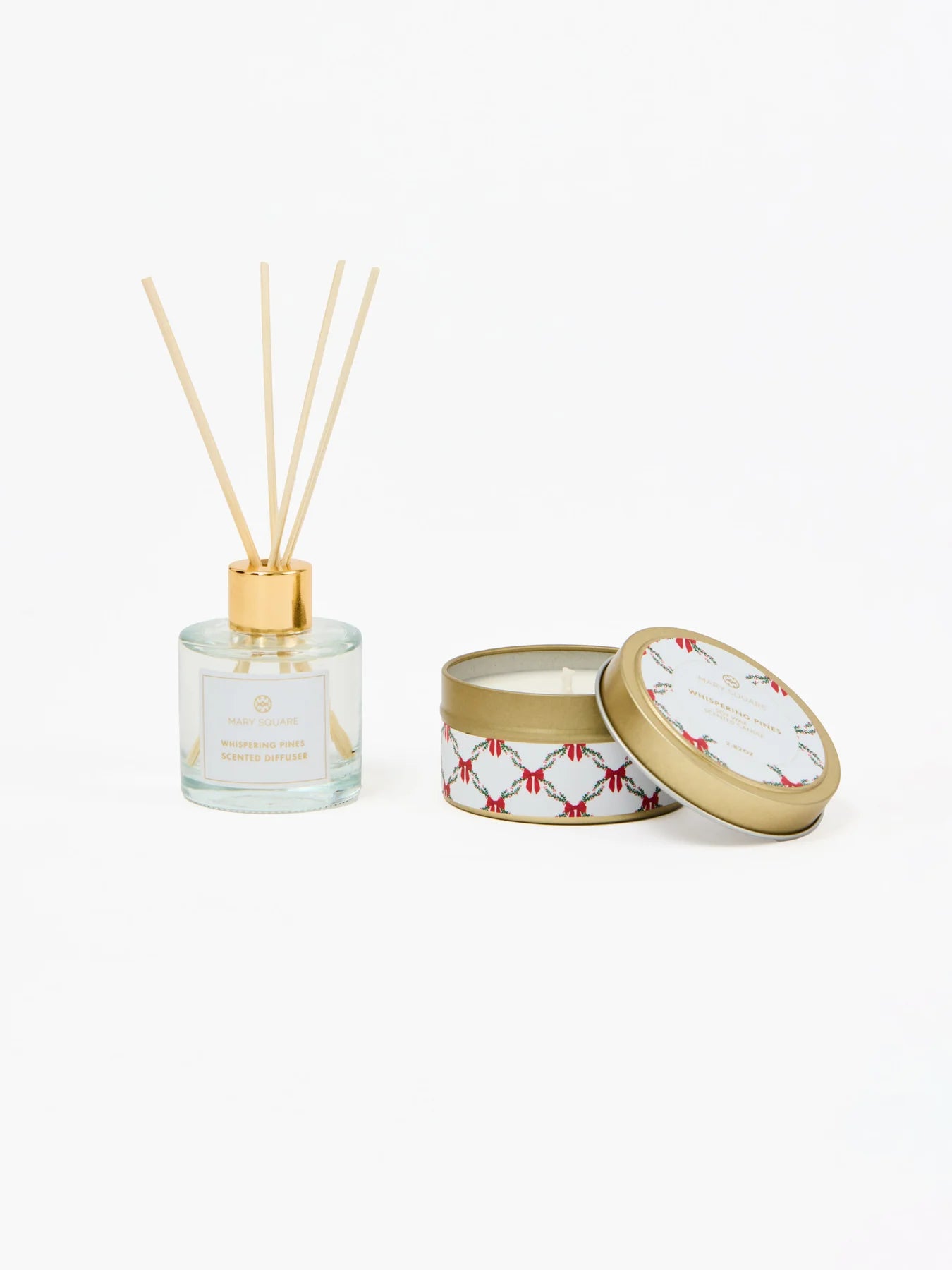 Candle Reed Diffuser Set | Whispering Pines