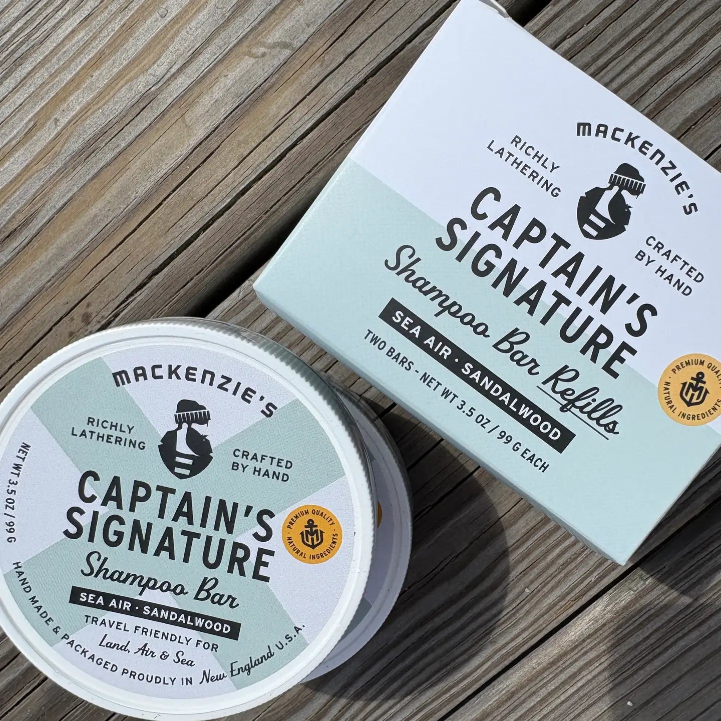 Captain's Signature Shampoo Bar Refills