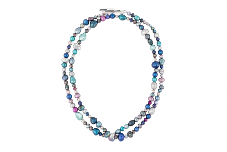 Mignon Faget Cool Mixed Pearl Toggle Necklace