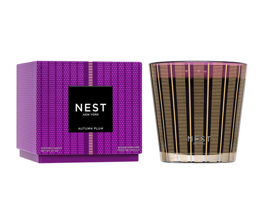 NEST Autumn Plum 3-Wick Candle