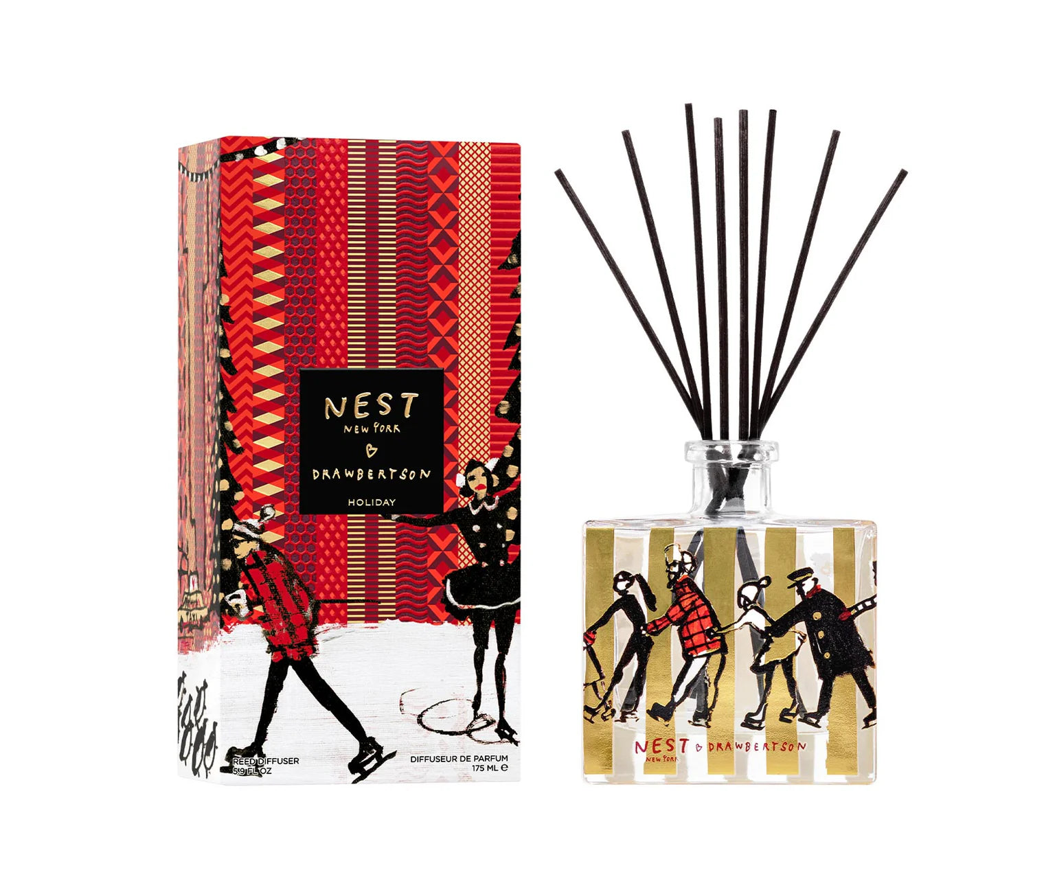NEST NEW YORK x Drawbertson Holiday Reed Diffuser - Thumbnail 4