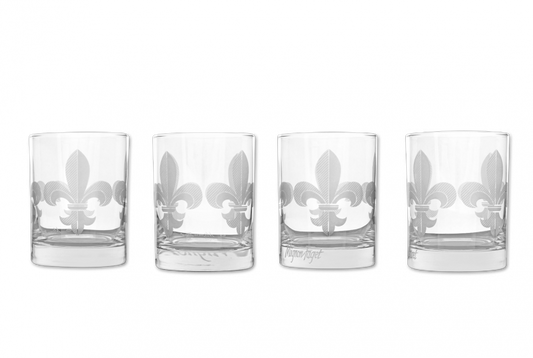 MIgnon Faget Fleur de Lis Glasses