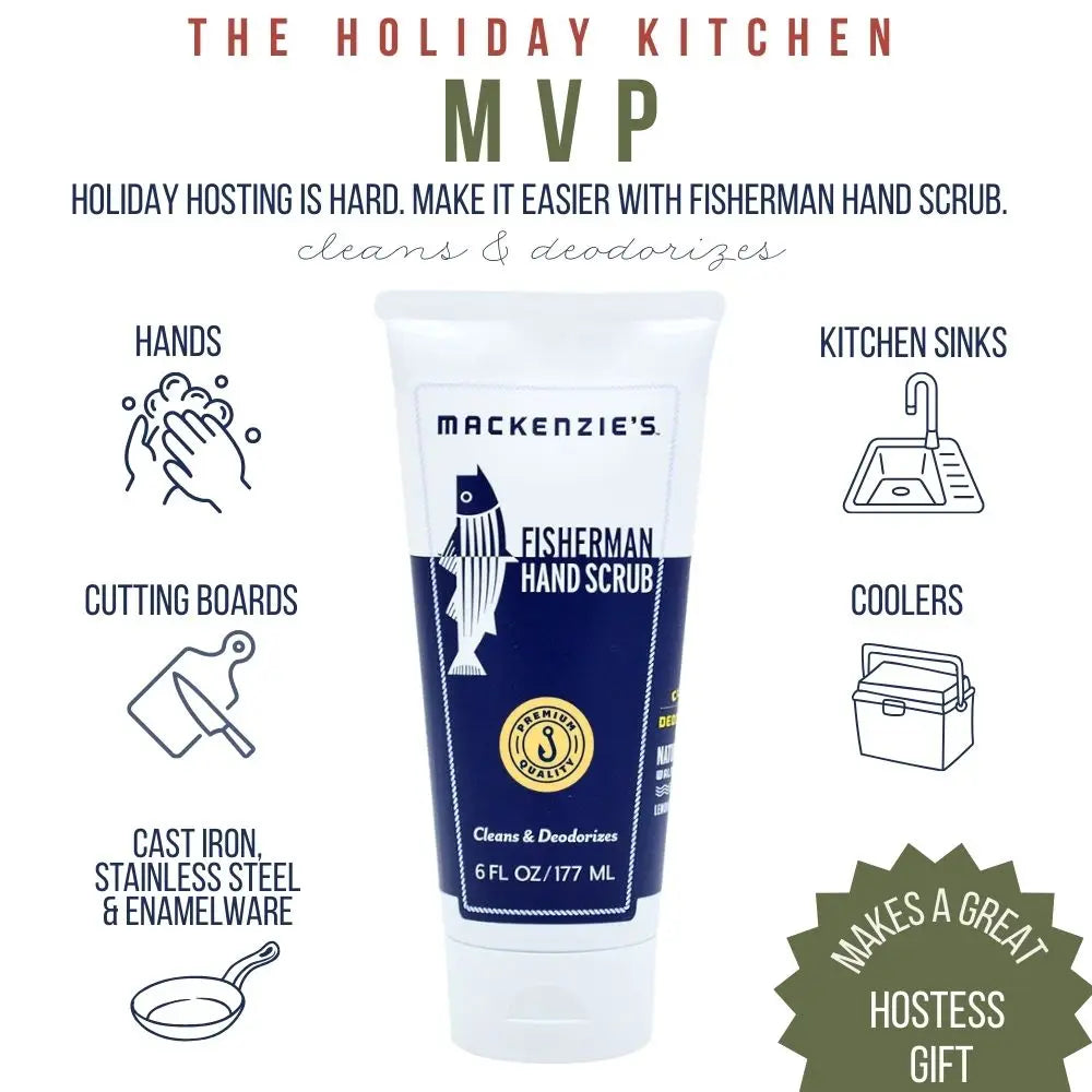 Fisherman Hand Scrub- 16 Fl oz