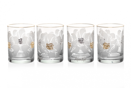 Mignon Faget Magnolia Glasses