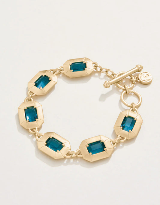 Chateau Toggle Bracelet Navy