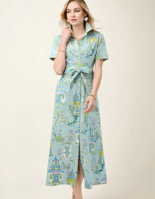 Kristen Midi Dress Flagler