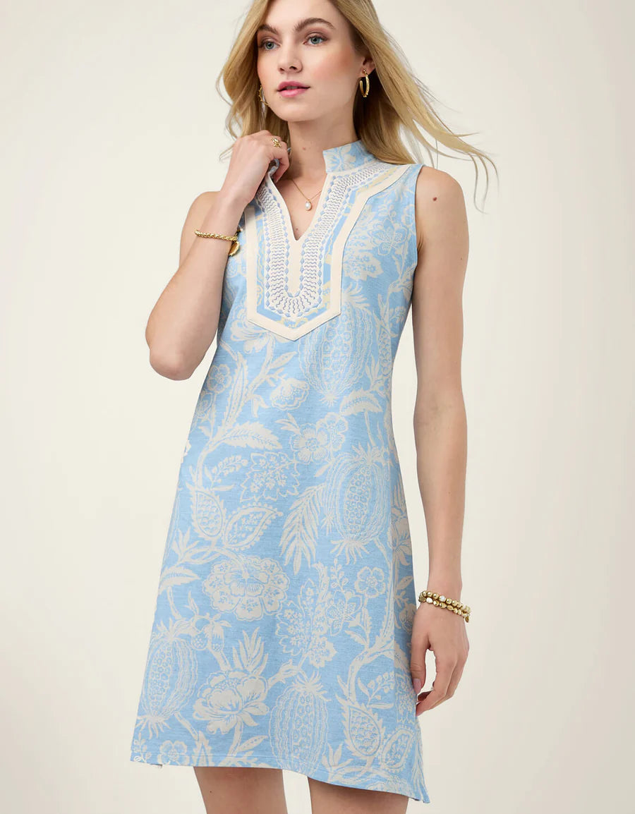 Sleeveless Tunic Dress Flagler Pods Sky