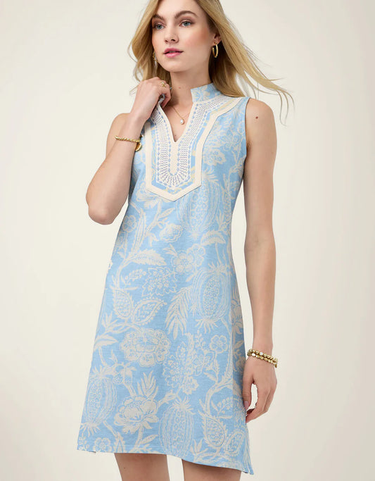 Sleeveless Tunic Dress Flagler Pods Sky