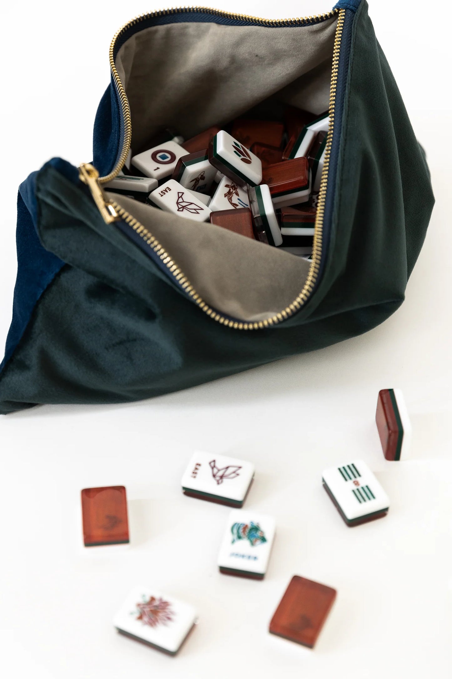 Velvet Tile Bag