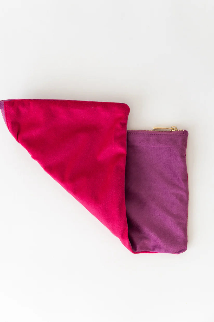 Velvet Tile Bag