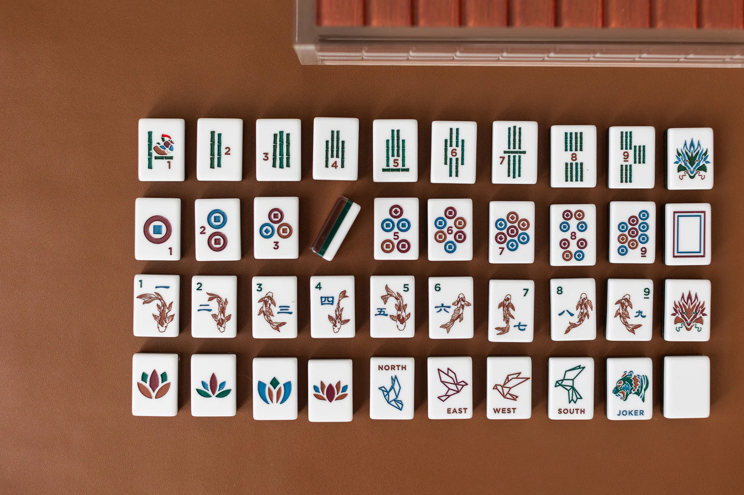 Origami Mahjong Tile set