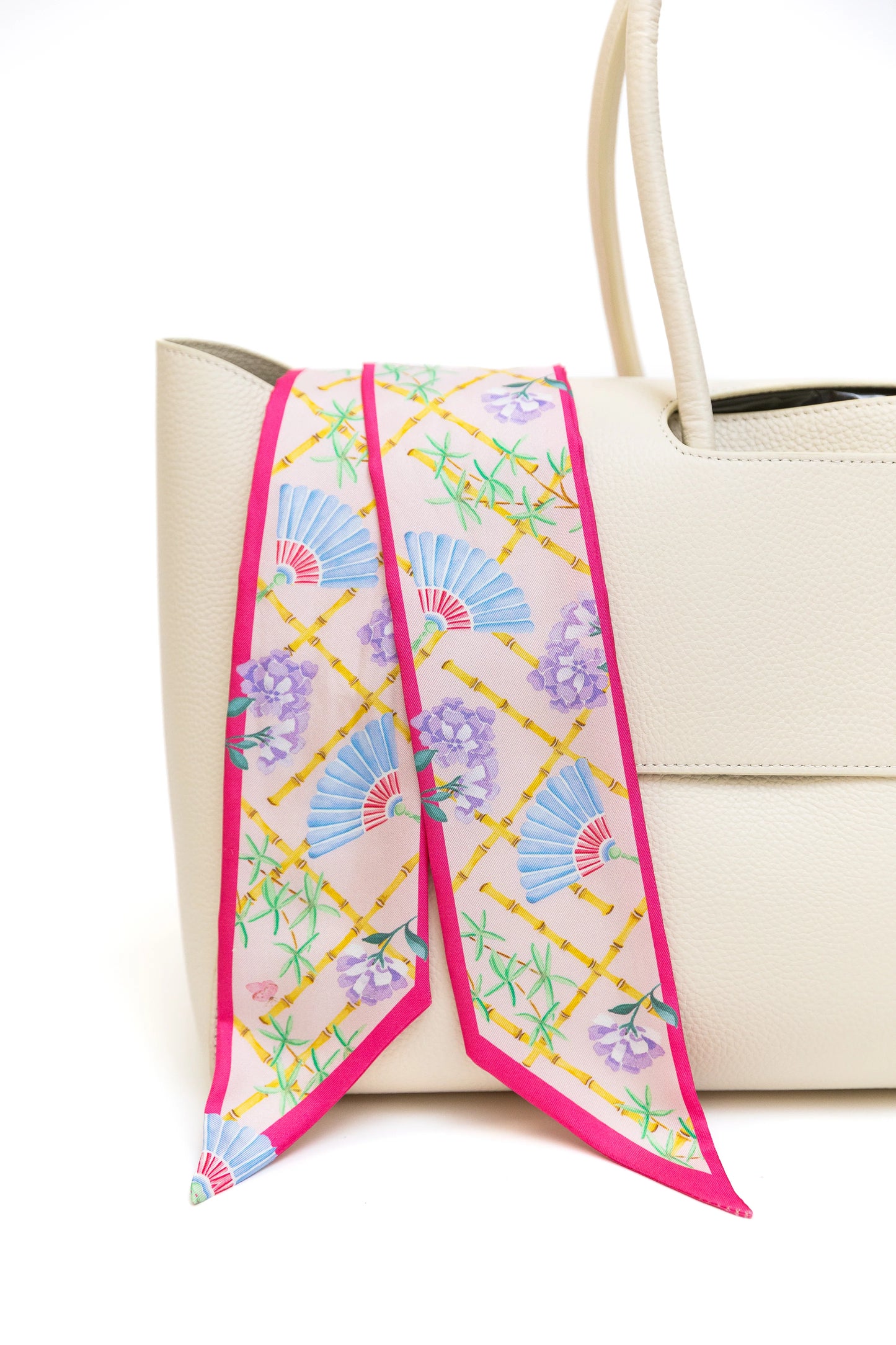 Catherine Cartie x Bam Bird Boutique Silk Twilly Scarves