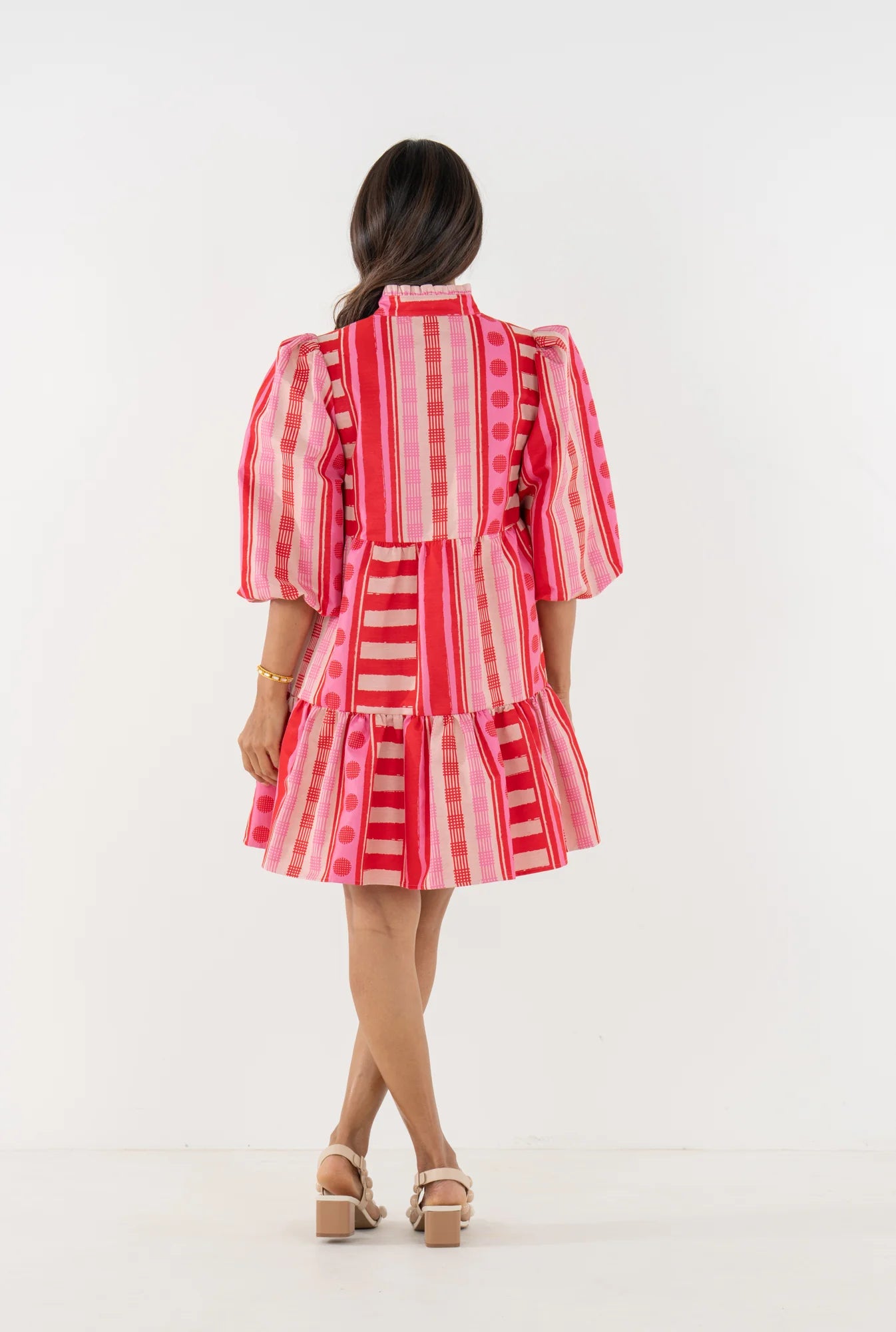Sadie Dress - Peach Jubilee