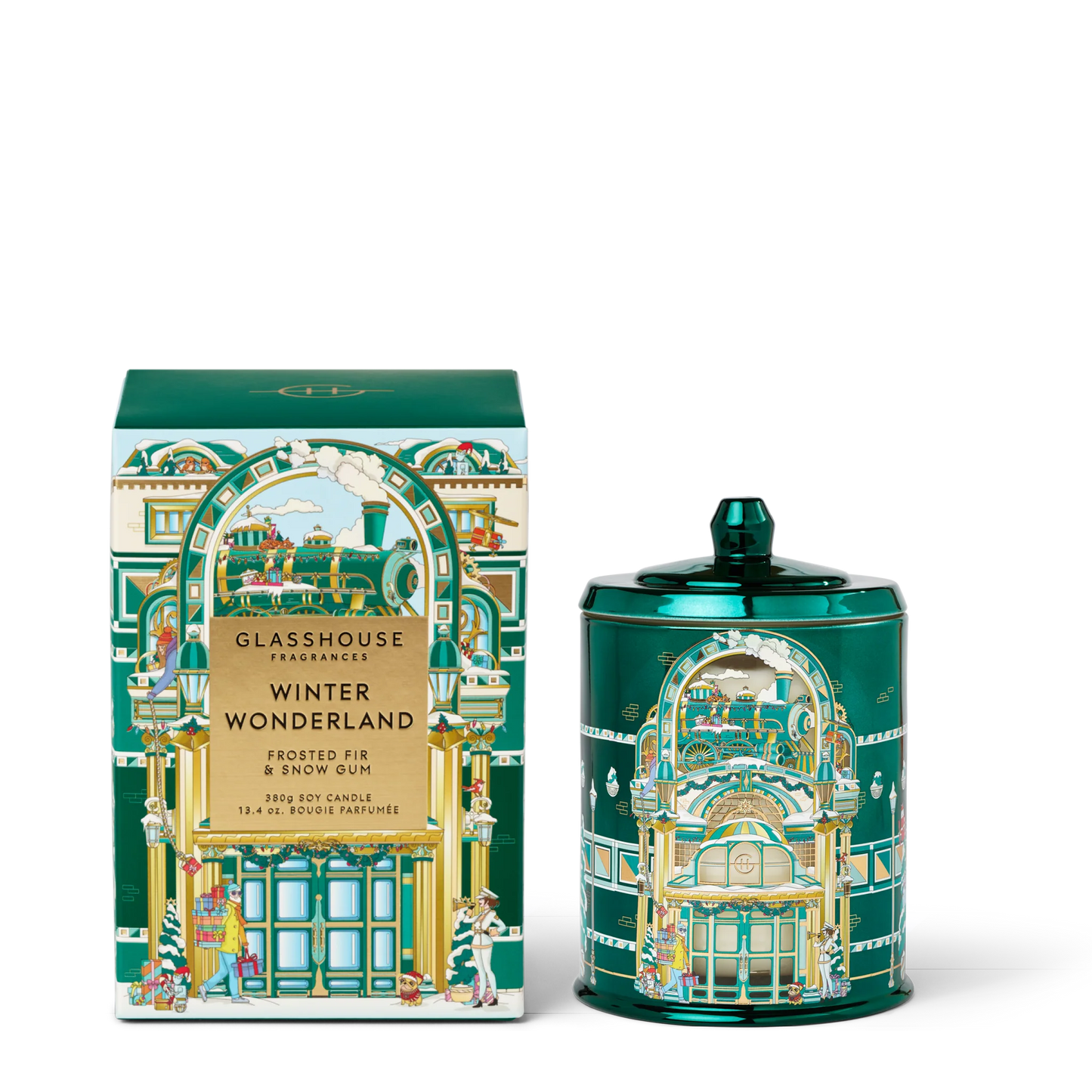 Glasshouse 13.4oz Candle - Christmas