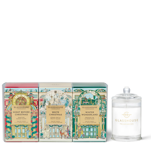 Glasshouse Christmas Trio