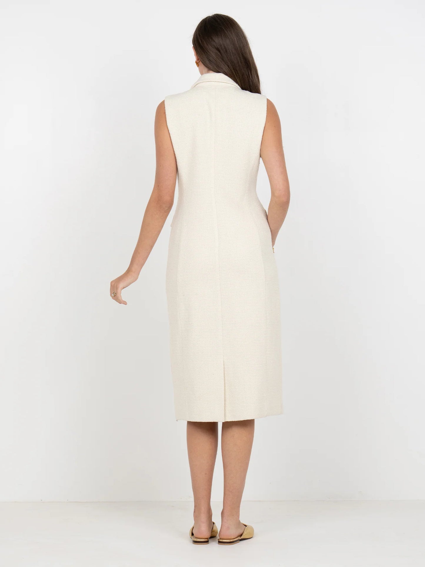 Kelly Dress - Winter White